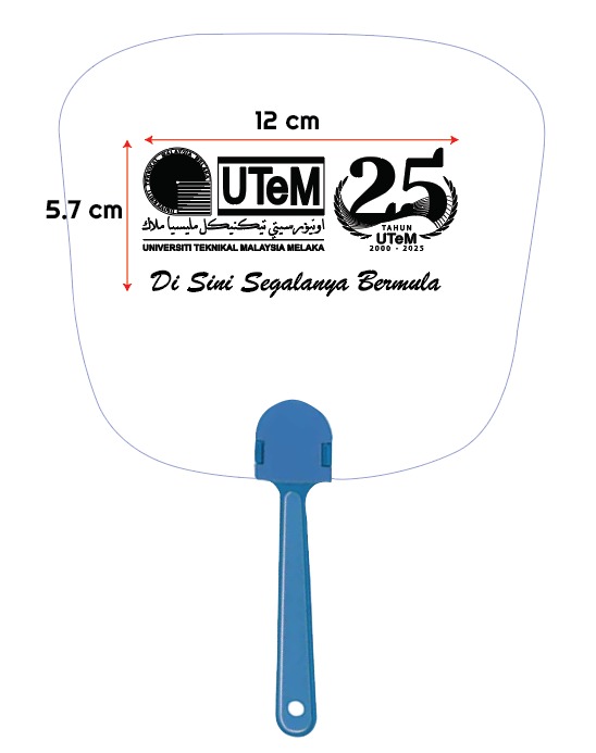 Hand Fan 25 Tahun UTeM