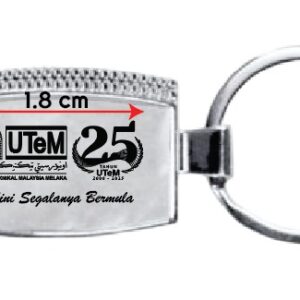 Keychain 25 Tahun UTeM (Design 1)