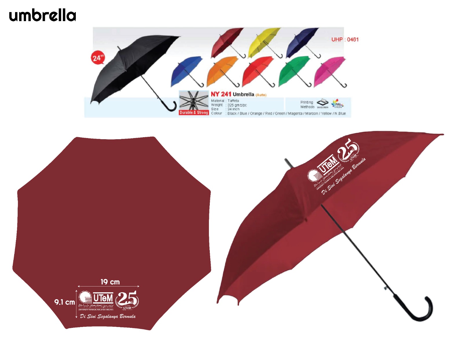 Payung 25 Tahun UTeM