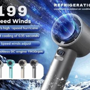 Handheld Fan with LED Display 25 Tahun UTeM